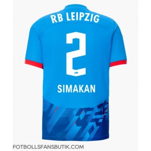 RB Leipzig Mohamed Simakan #2 Replika Tredje Tröja 2023-24 Kortärmad